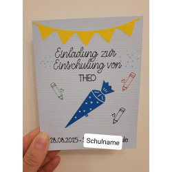 Wunschmotiv und Wunschtext Einladung/Karte