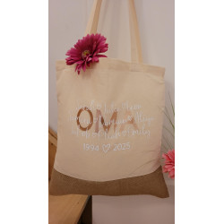 Personalisierter Beutel mit Namen und Jahreszahl - individuell für Dich angefertigt ♥️