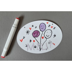 DIY-Türschild zum Selbstgestalten - als kreative Auszeit am Kindergeburtstag, auf Hochzeiten oder einfach so ♥️