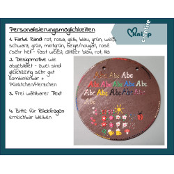 Trachtenanstecker personalisierbar