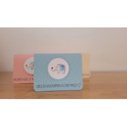 💕 Eine ganz besondere Karte zur Geburt mit Personalisierungsmöglichkeit💕