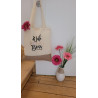 Wife MOM Boss - Natürlicher Jute-Beutel mit Spruch ♥️