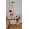 Normal people scare me - natürliche Jute mit Spruch